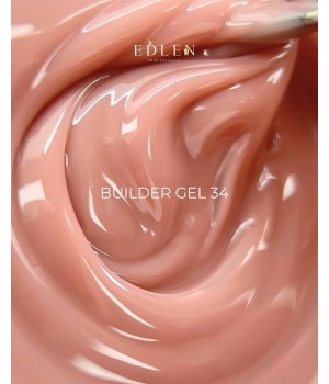 Гель Builder Gel Edlen №34 30 мл HEMA/TPO free